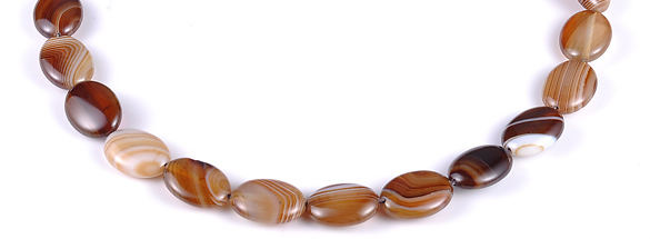 CAG161 13*18mm oval madagascar agate gemstone beads Wholesale