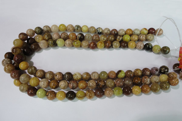 CAG1703 15.5 inches 10mm round rainbow agate beads wholesale