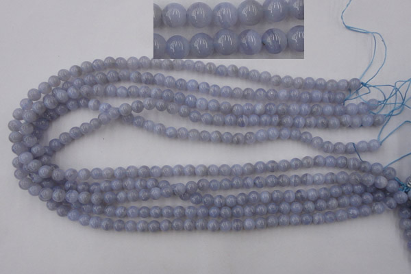 CAG2366 15.5 inches 6mm round blue lace agate beads wholesale