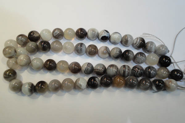 CAG2415 15.5 inches 14mm round Chinese botswana agate beads