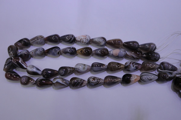 CAG2761 15.5 inches 12*20mm teardrop botswana agate beads wholesale