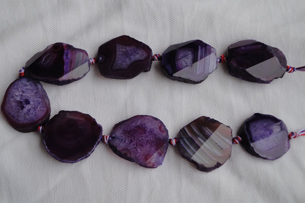 CAG333 rough agate gemstone nugget shape beads Wholesale