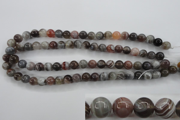 CAG3683 15.5 inches 10mm round botswana agate beads wholesale