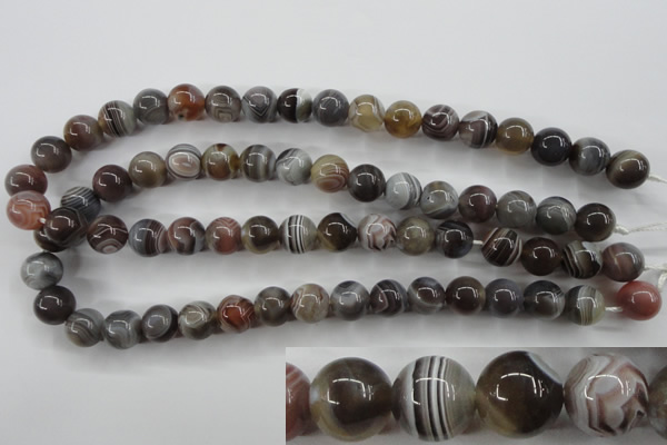 CAG3684 15.5 inches 12mm round botswana agate beads wholesale