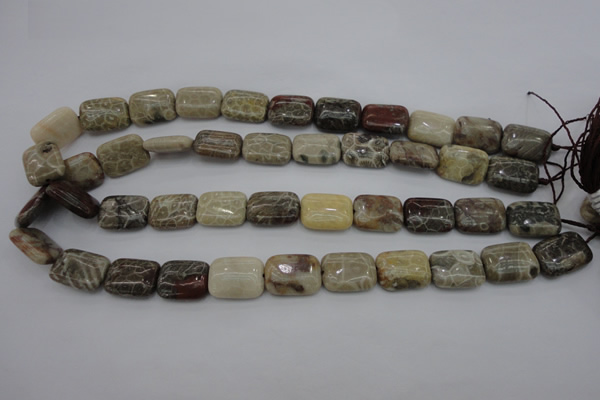 CAG3892 15.5 inches 13*18mm rectangle chrysanthemum agate beads