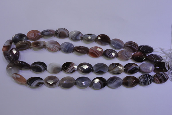 CAG4465 15.5 inches 15*20mm faceted oval botswana agate beads