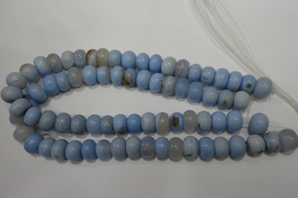 CAG4591 15.5 inches 10*14mm rondelle agate beads wholesale
