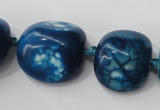 CAG5525 15.5 inches 20*22mm - 20*24mm nuggets agate gemstone beads