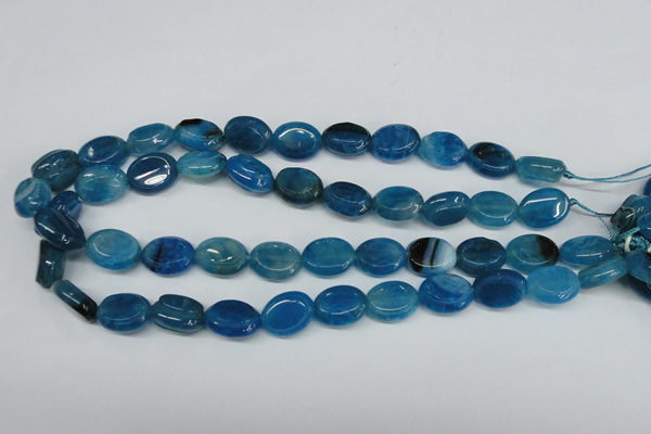 CAG5621 15 inches 13*16mm oval dragon veins agate beads wholesale