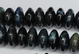 CAG5643 15 inches 8*16mm rondelle agate gemstone beads wholesale