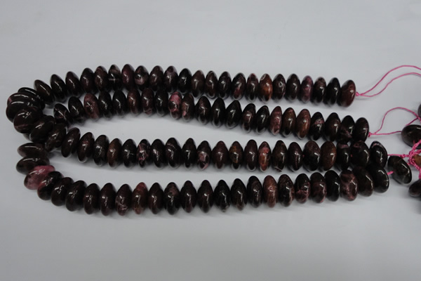 CAG5644 15 inches 8*16mm rondelle agate gemstone beads wholesale