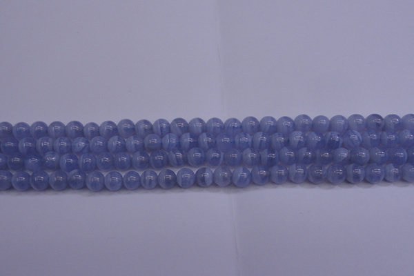 CAG5971 15.5 inches 6mm round blue lace agate beads wholesale