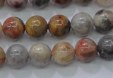 CAG6670 15.5 inches 4mm round natural crazy lace agate beads