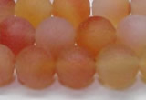 CAG6690 15 inches 8mm round multicolor pilates agate beads