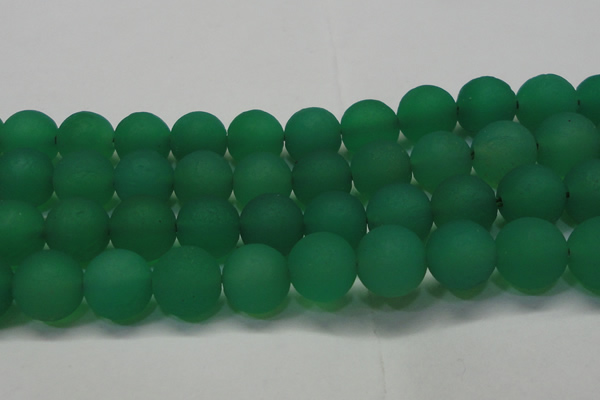 CAG6736 15 inches 20mm round green pilates agate beads