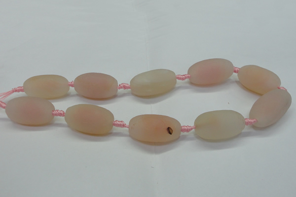 CAG6755 15 inches 16*28mm – 18*30mm drum pilates agate beads