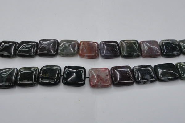 CAG6781 15.5 inches 18*18mm square Indian agate beads wholesale