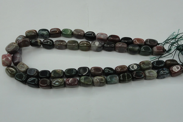 CAG6834 15.5 inches 10*15mm nuggets Indian agate beads wholesale