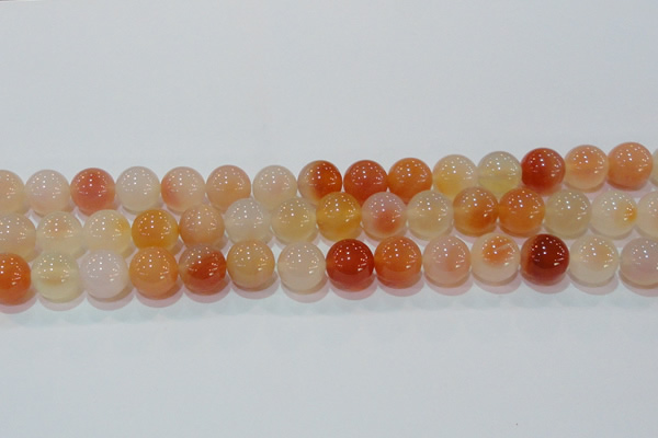 CAG7135 15.5 inches 14mm round red agate gemstone beads