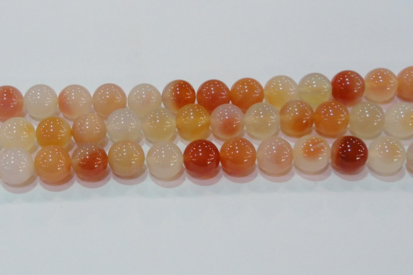 CAG7136 15.5 inches 16mm round red agate gemstone beads