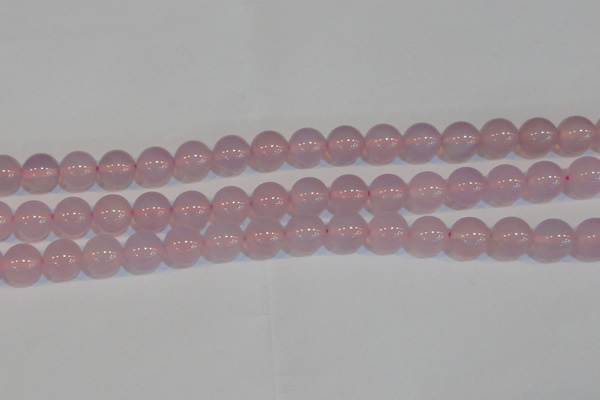 CAG7153 15.5 inches 12mm round pink agate gemstone beads