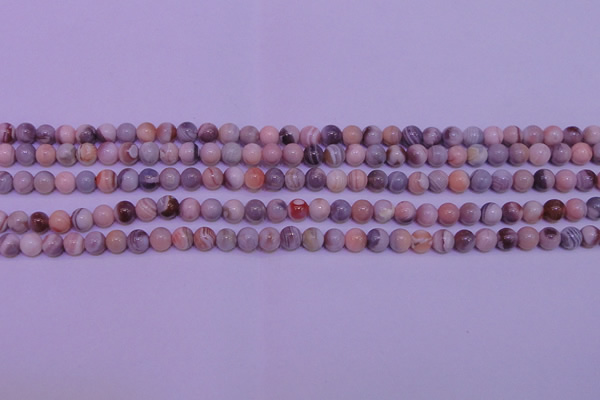 CAG7301 15.5 inches 6mm round red botswana agate gemstone beads