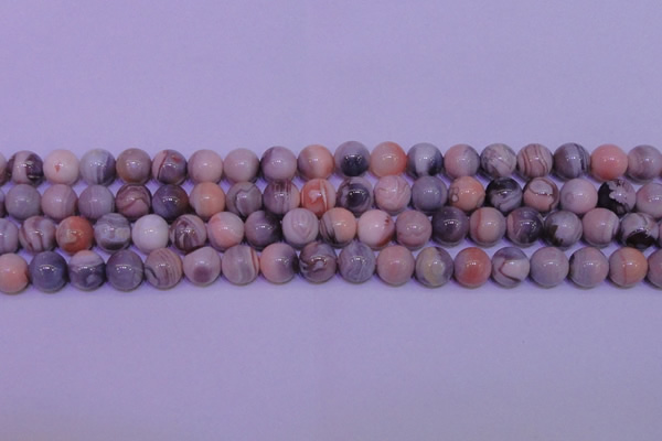 CAG7303 15.5 inches 10mm round red botswana agate gemstone beads