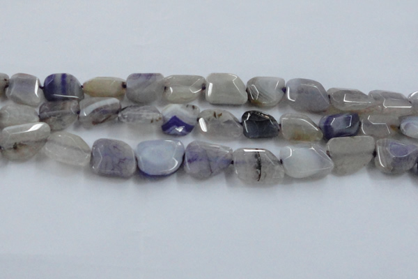 CAG8500 15.5 inches 15*20mm - 18*25mm freeform dragon veins agate beads