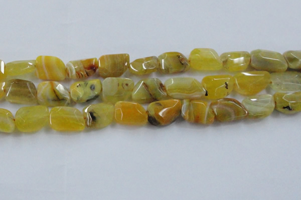 CAG8503 15.5 inches 15*20mm - 18*25mm freeform dragon veins agate beads