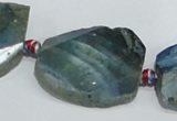 CAG934 16 inches rough agate gemstone nugget beads wholesale