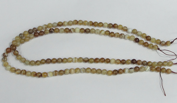 CAG936 16 inches 6mm round madagascar agate gemstone beads
