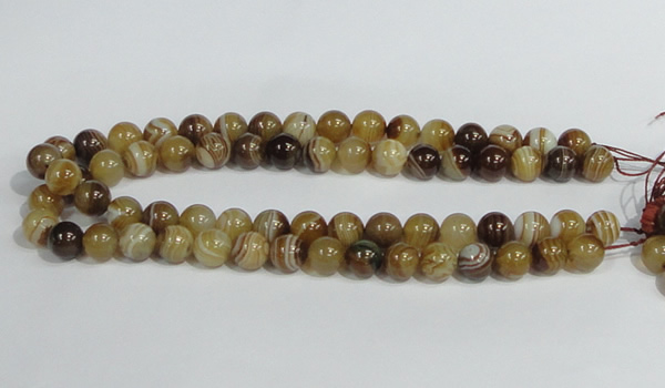 CAG939 16 inches 12mm round madagascar agate gemstone beads