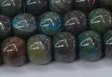 CAG9509 15.5 inches 11*14mm drun blue crazy lace agate beads