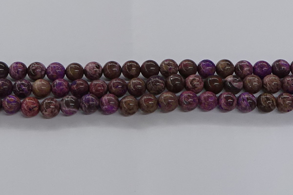 CAG9643 15.5 inches 12mm round ocean agate gemstone beads wholesale