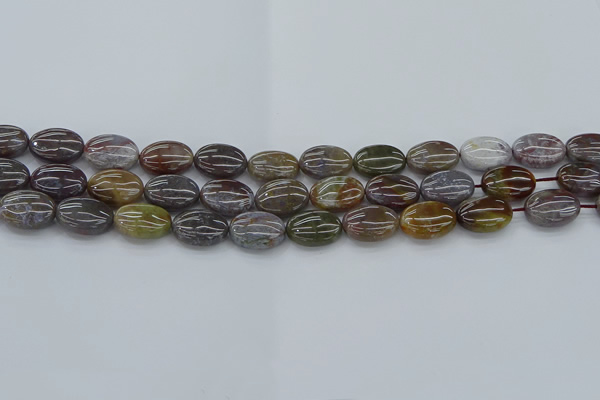 CAG9740 15.5 inches 10*14mm oval Indian agate beads wholesale