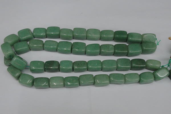 CAJ311 15.5 inches 13*18mm nugget green aventurine jade beads
