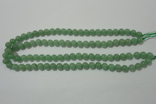 CAJ402 15.5 inches 8mm round green aventurine beads wholesale