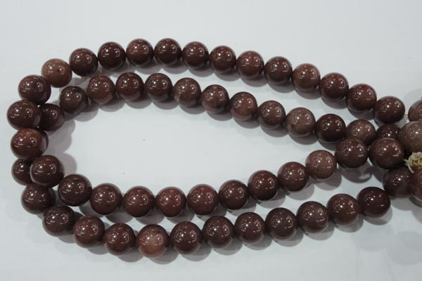 CAJ456 15.5 inches 14mm round purple aventurine beads wholesale