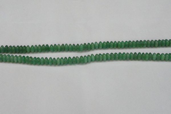 CAJ629 15.5 inches 4*8mm rondelle green aventurine beads