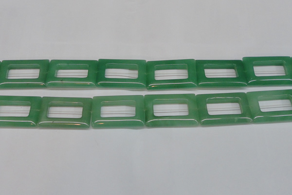 CAJ690 15.5 inches 25*35mm rectangle green aventurine beads