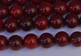 CAJ751 15.5 inches 6mm round apple jasper beads wholesale