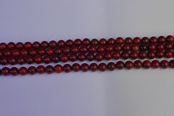 CAJ751 15.5 inches 6mm round apple jasper beads wholesale