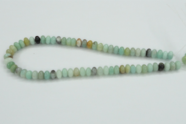 CAM100 15.5 inches 6*10mm rondelle amazonite gemstone beads