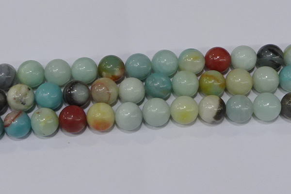 CAM109 15.5 inches 20mm round amazonite gemstone beads wholesale