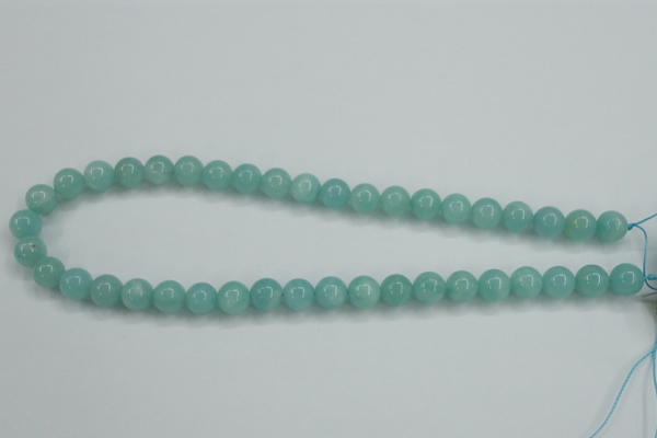CAM136 15.5 inches 10mm round amazonite gemstone beads wholesale
