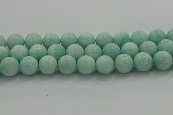 CAM1506 15.5 inches 16mm round natural peru amazonite beads