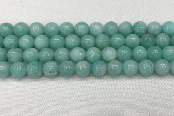 CAM1693 15.5 inches 10mm round natural amazonite gemstone beads