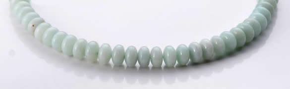 CAM34 rondelle natural amazonite 6*10mm gemstone beads Wholesale