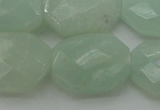 CAM369 15.5 inches 15*20mm faceted octagonal amazonite beads