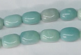 CAM608 15.5 inches 8*12mm nugget Chinese amazonite beads